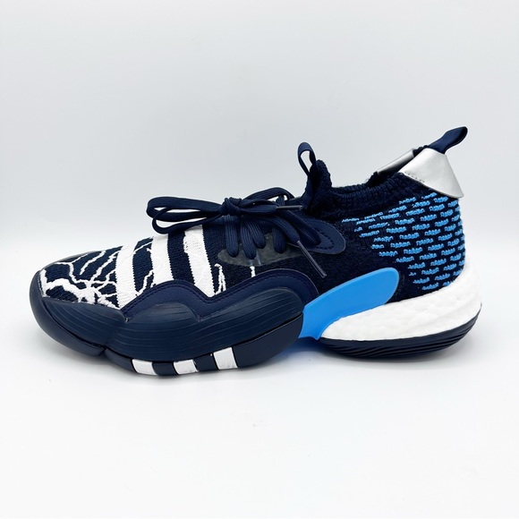 Adidas Shoes Men’s 10.5 Trae Young 2.0 Basketball Lightning Legend Ink ID2210